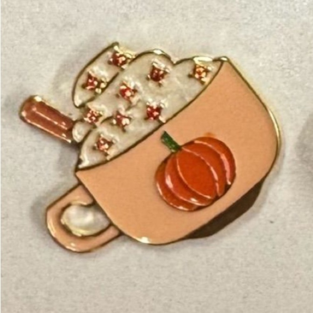 Anthropologie | Baublebar Pumpkin Mug Earrings - Picture 3 of 10